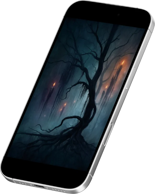 Forgotten Wicks Phone Wallpaper product image (1)