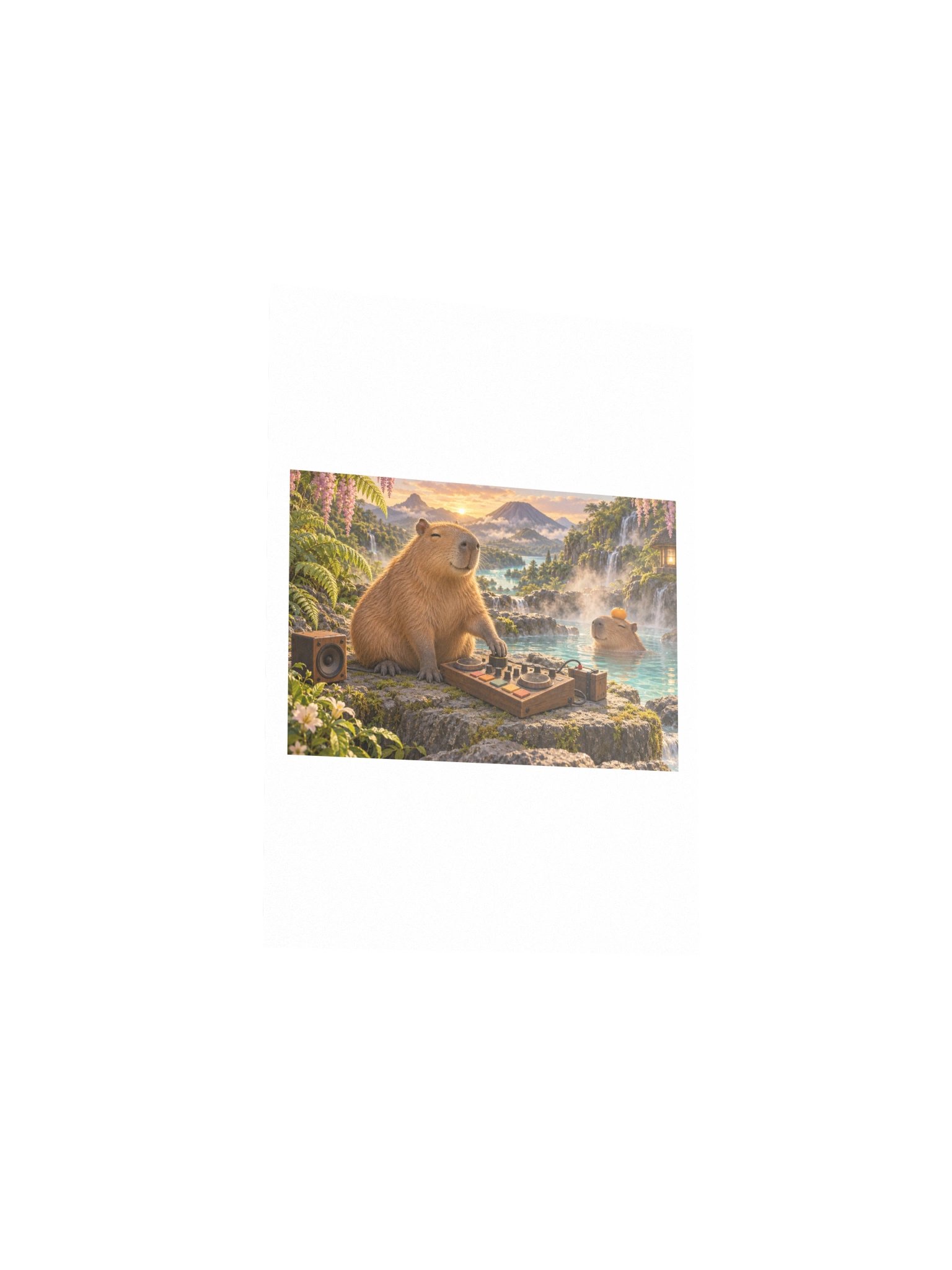 Chill Frequency Small Art Print product image (3)