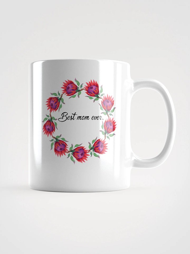 Best mom Floral Wreath Mug product image (1)