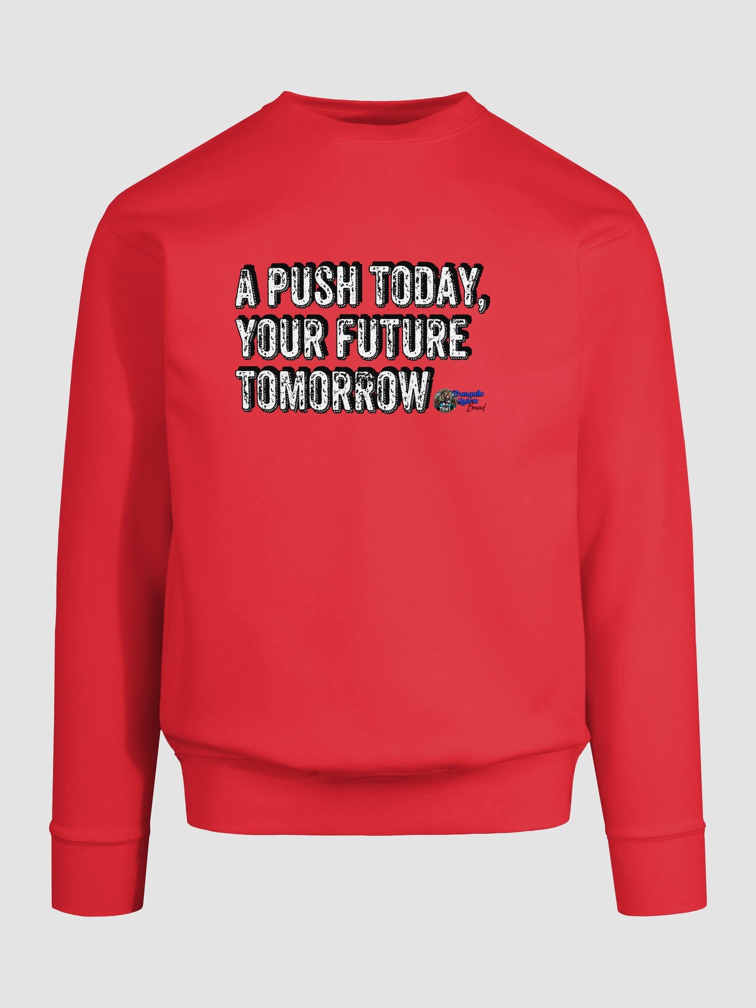 "A Push Today" Premium Crewneck Sweatshirt - Tranquilo Quieto Brand product image (37)