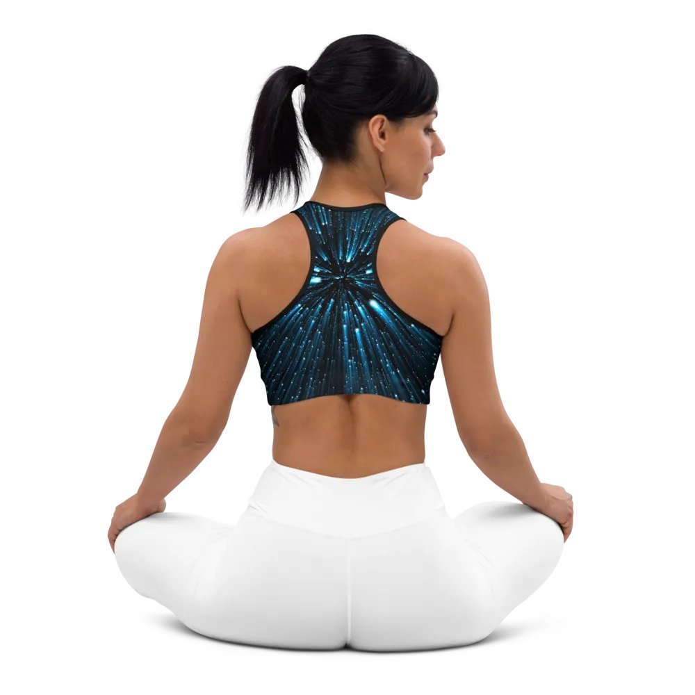 Hyperspace Journey Padded Sports Bra product image (9)