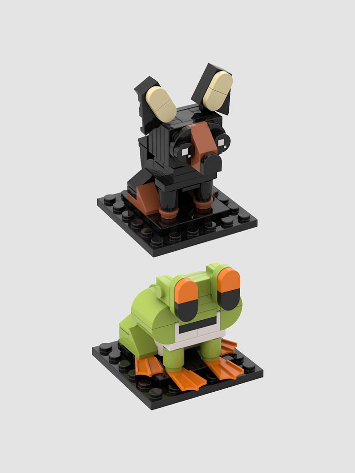 Bowser + Rip the Frog Combo PDF and Parts List product image (1)
