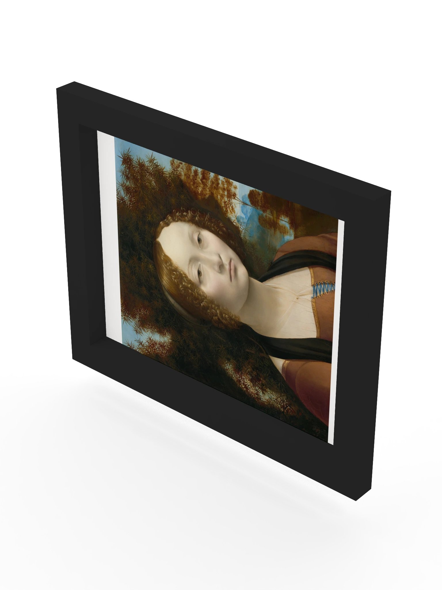 Leonardo da Vinci, Ginevra de' Benci (c. 1475) Fine Art Print product image (22)