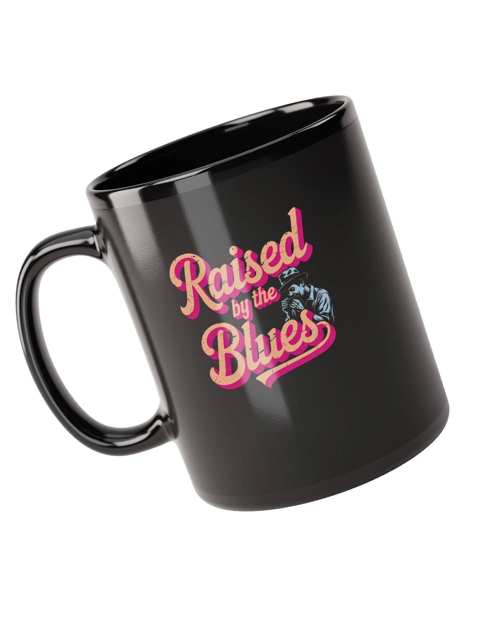 Raised by the Blues – Ceramic Mug (The Slogan Series) product image (3)