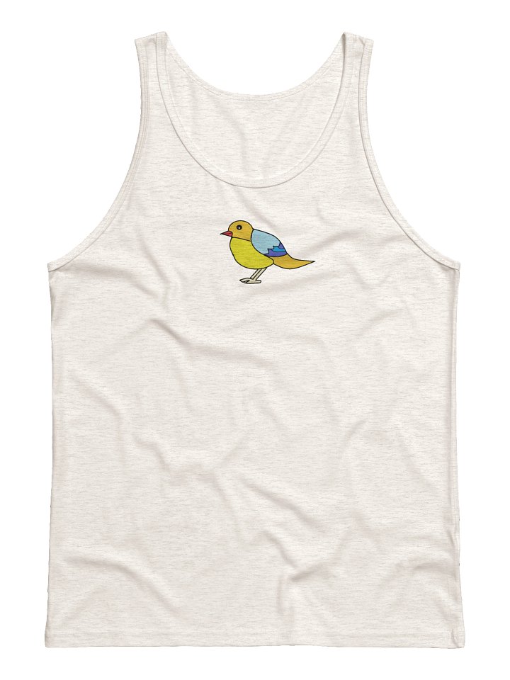 Vibrant Bird Illustration Tank Top product image (3)