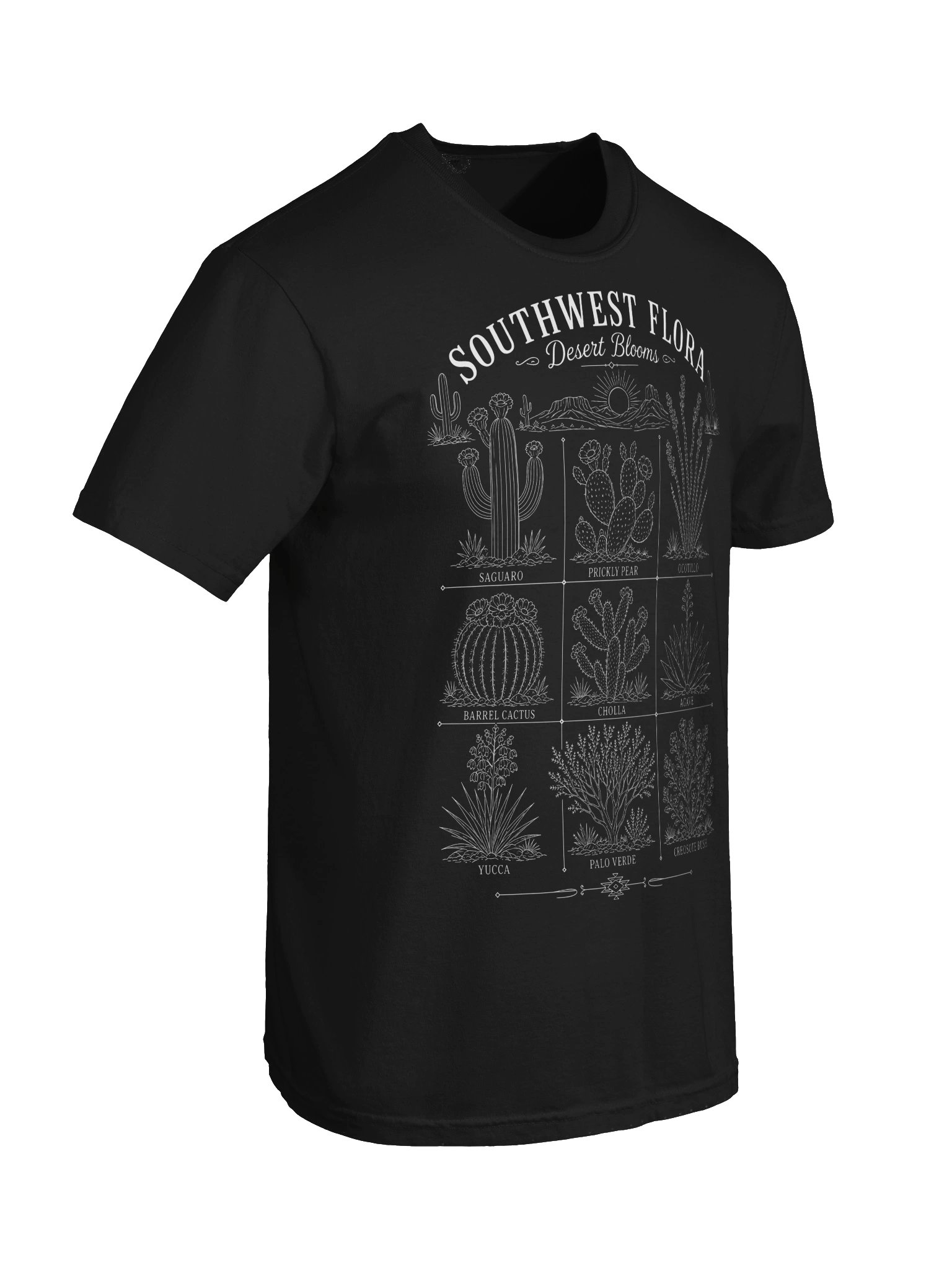 Southwest Flora Desert Blooms Tee product image (28)
