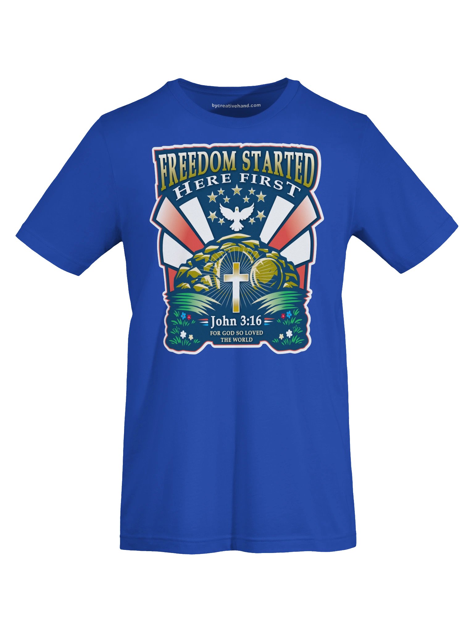 Freedom Started Here First T-Shirt product image (5)