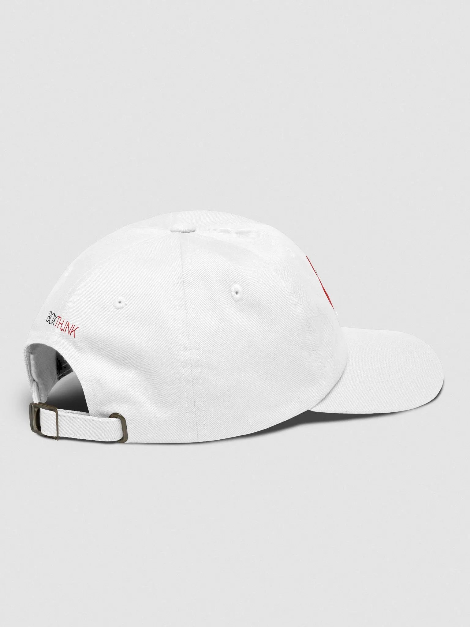 Box Think Hat - Black Red Logo product image (4)