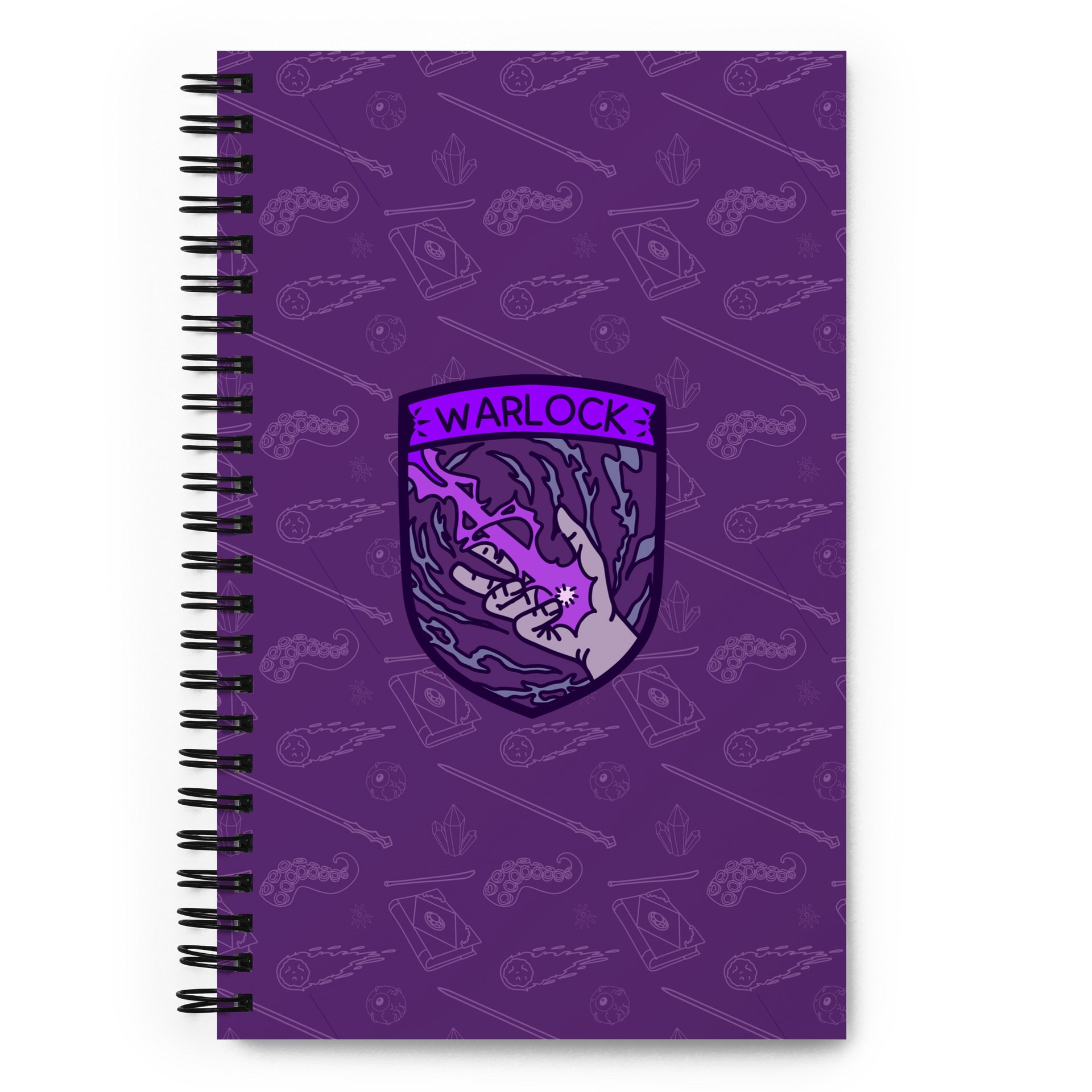 Warlock Sprial Bound Notebook product image (1)