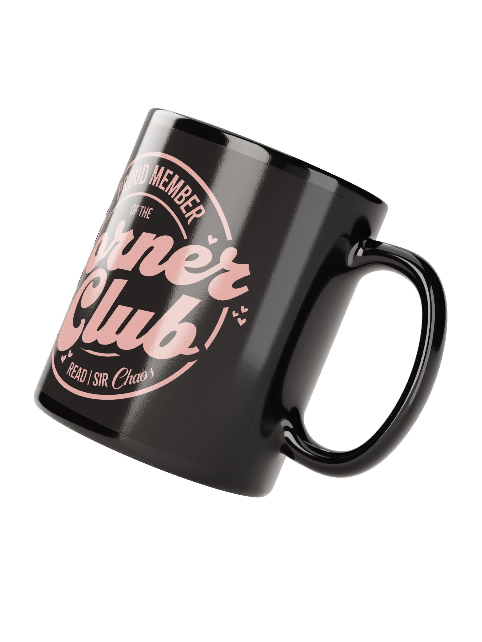 Corner Club Black Mug product image (4)