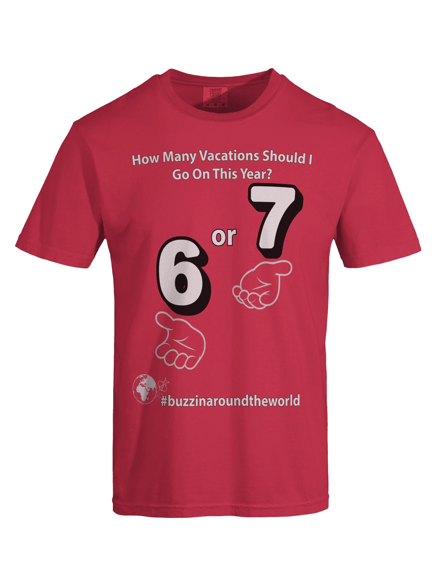 How Many Countries? T-Shirt product image (7)