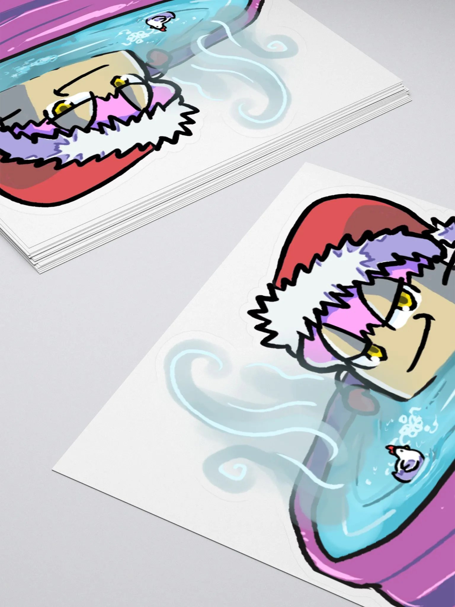 PlumBerryMuffin Hottub Sticker product image (4)