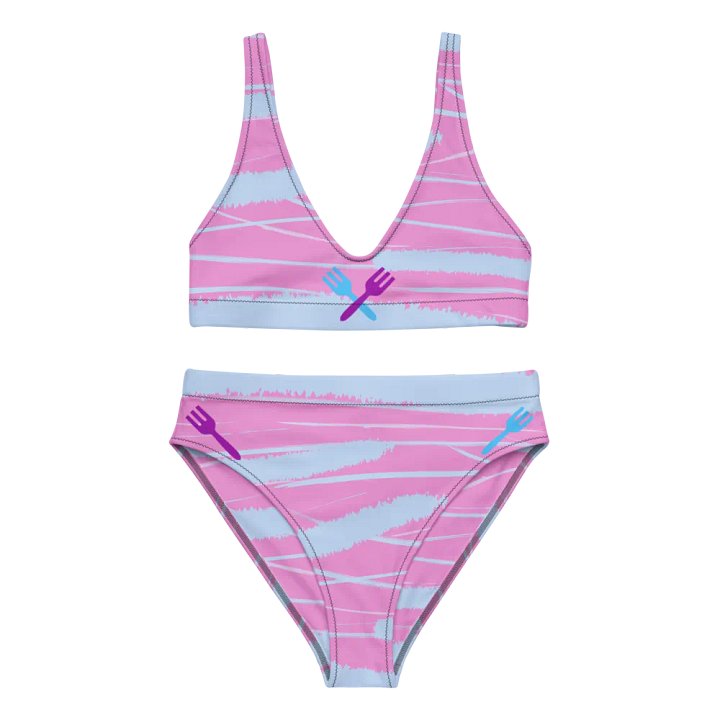 Crossed FoRks Recycled High Waisted Bikini product image (2)