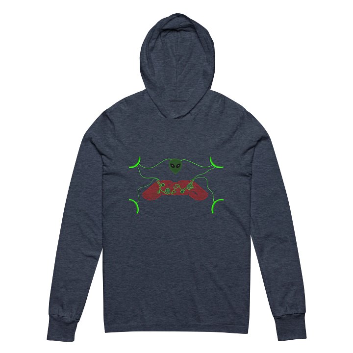 Galactic Gamer Alien Hoodie product image (2)