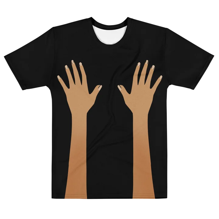 Hands On (black shirt / brown skin tone) product image (1)