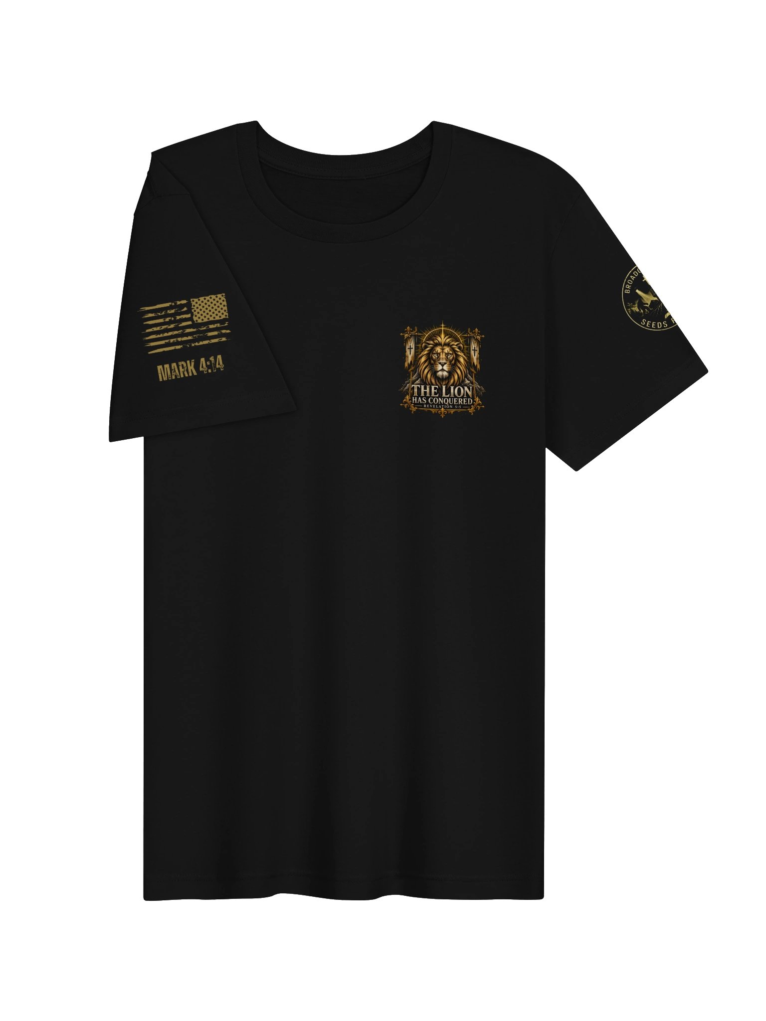 The Lion Has Conquered | Revelation 5:5 | Christian T-Shirt & Hoodie product image (13)