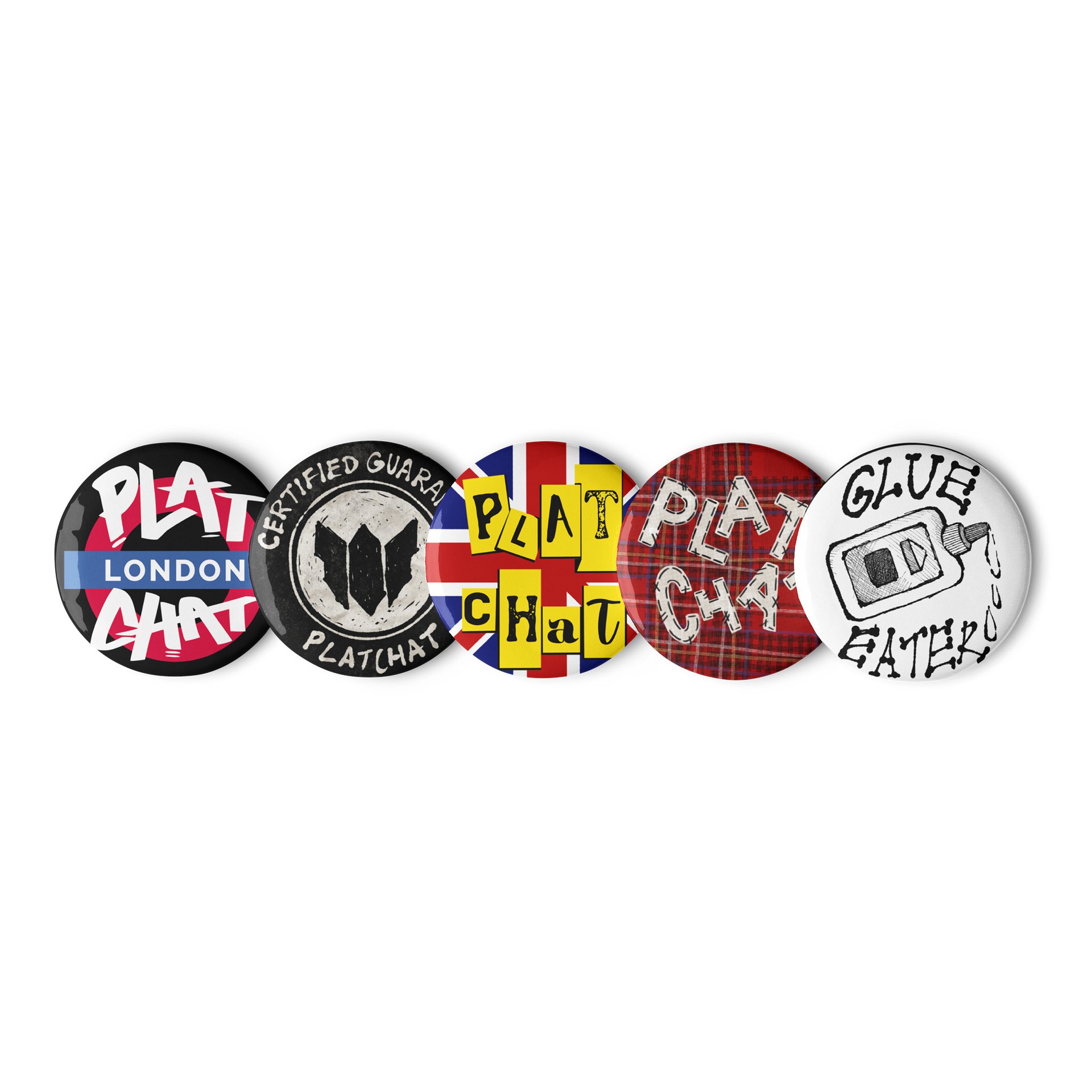 Plat Chat London Punk Pins product image (1)