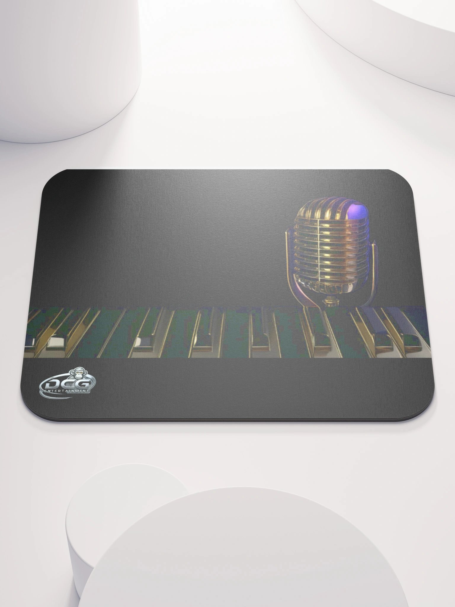 Retro Melody Piano Mouse Pad product image (1)