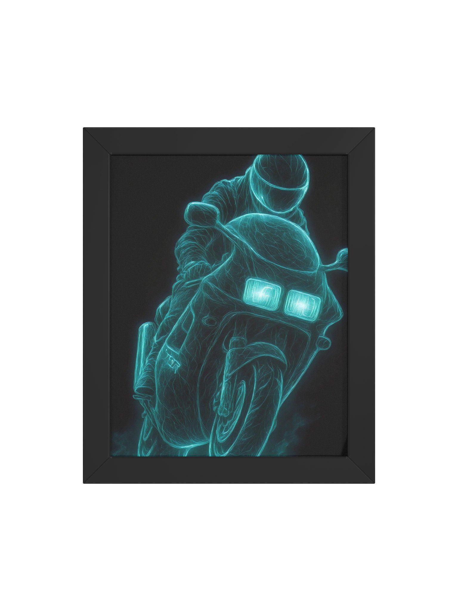 Neural Riders Framed Poster product image (16)