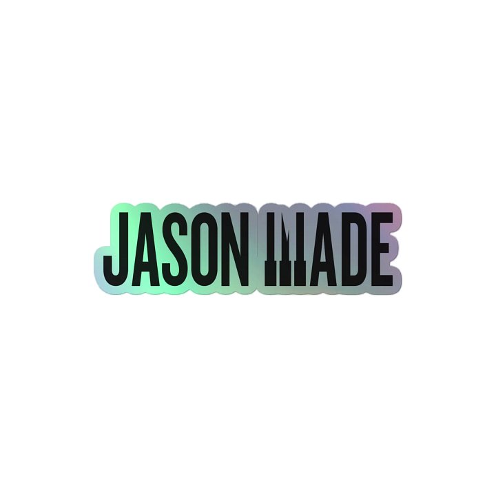 JASON MADE HOLOGRAPHIC STICKER product image (2)