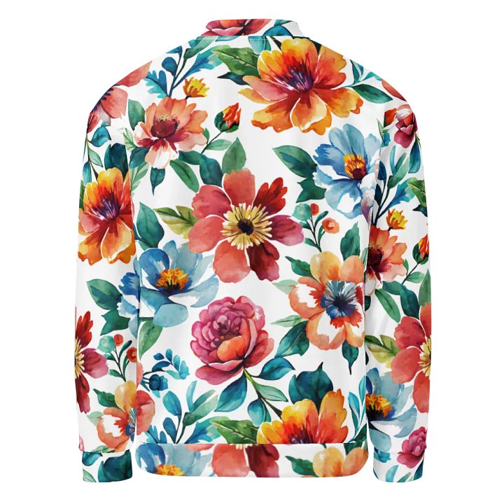 Floral Fusion All-Over Bomber Jacket product image (2)