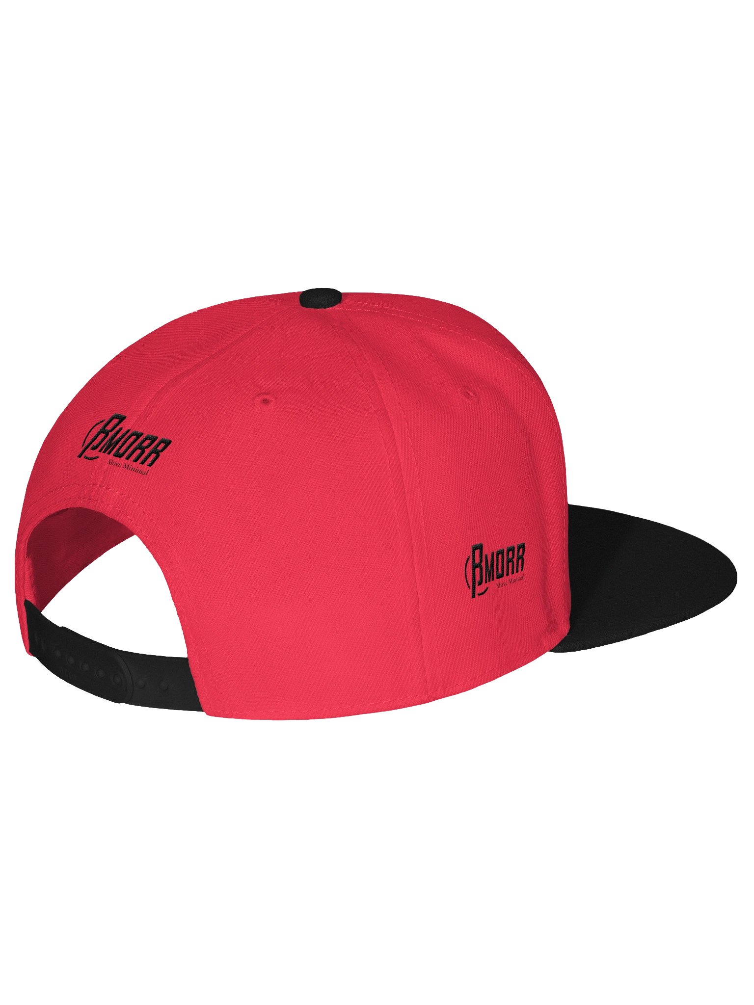 Otto Wool Blend Snapback Cap | Black Minimal Style product image (3)