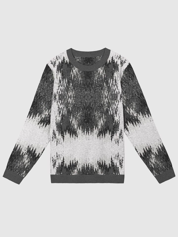 SHADOW INK | KNIT SWEATER - B&W product image (1)