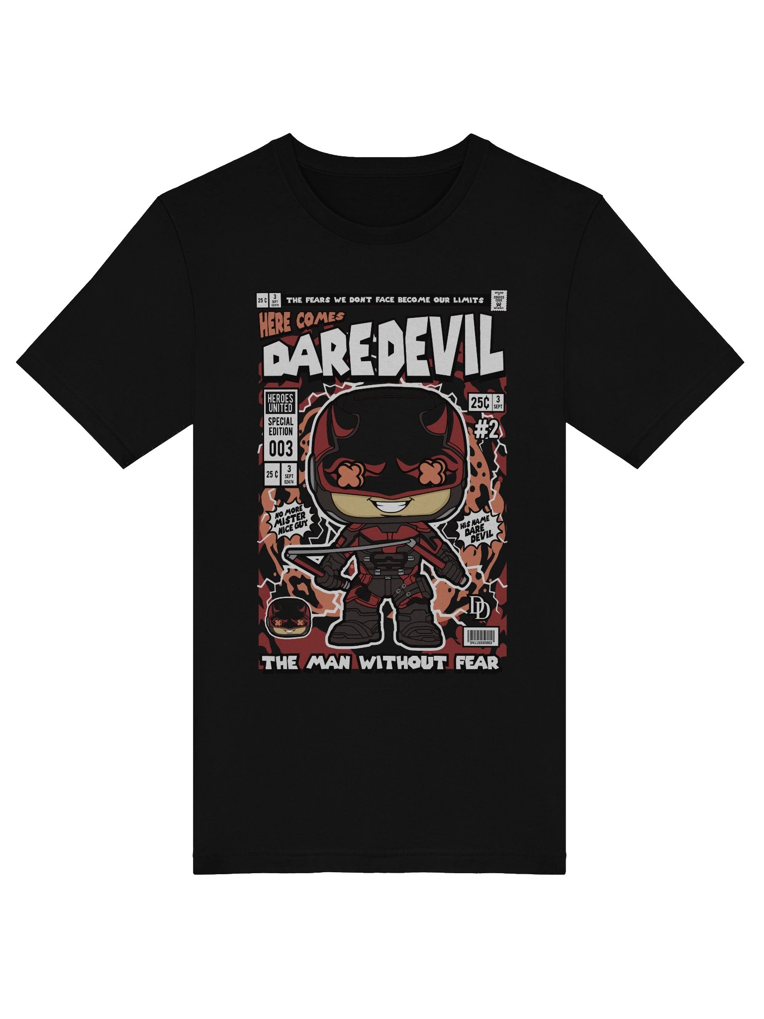 Iconic Bella+Canvas Supersoft Daredevil Tee product image (5)