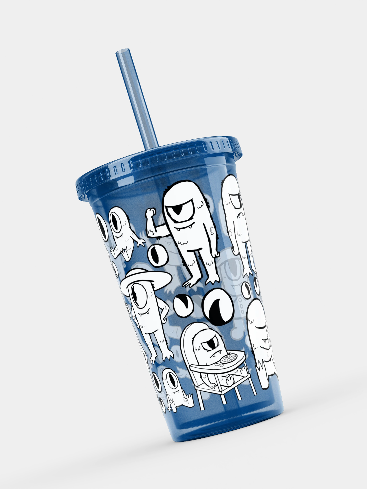 Monster Party Plastic Tumbler product image (7)
