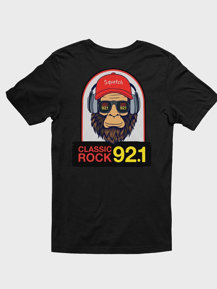 Back Squatch CR921 Black T-shirt product image (1)