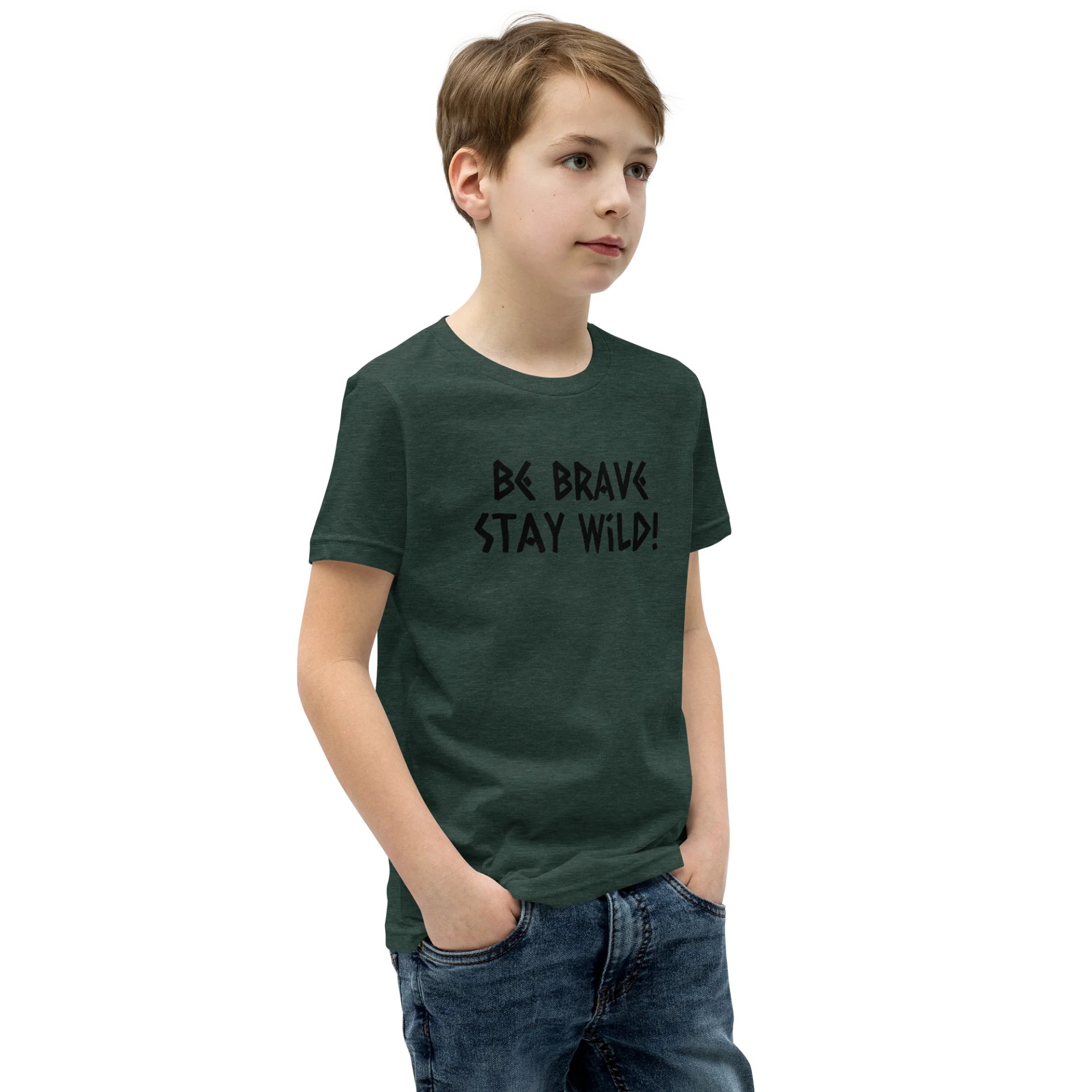Be Brave Stay Wild Youth Tee product image (3)