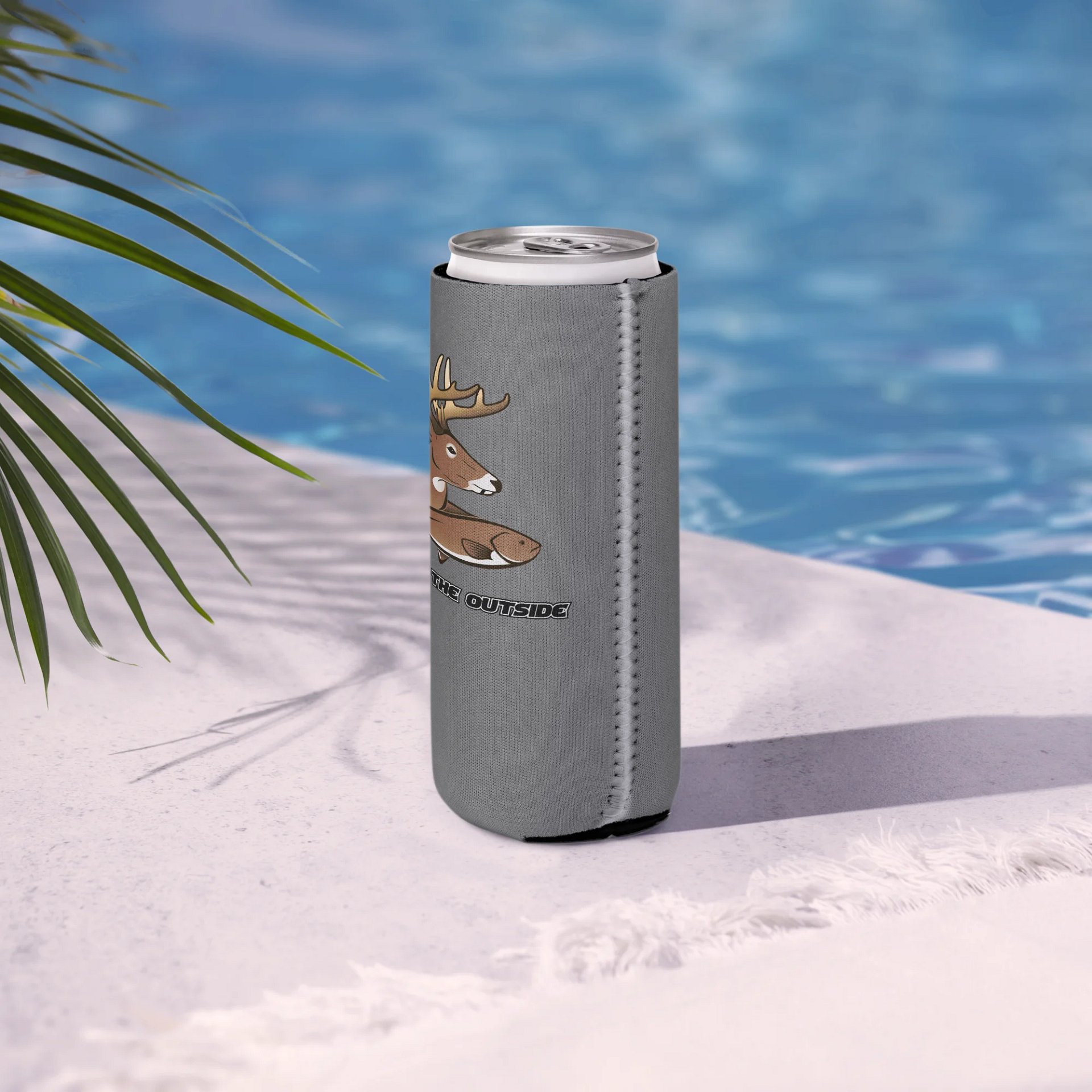 Grey W/ Brown ITO Coozie product image (15)