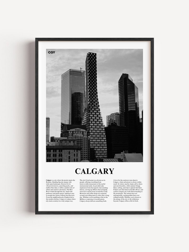 Calgary 01 Newspaper Poster product image (1)