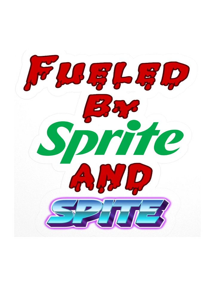 "Sprite and Spite" Kiss-Cut Sticker product image (3)