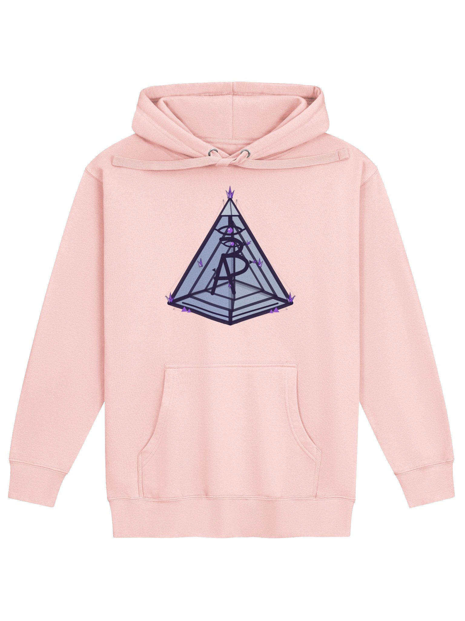 AP-3 7D Pyramid Hoodie — Pink product image (1)