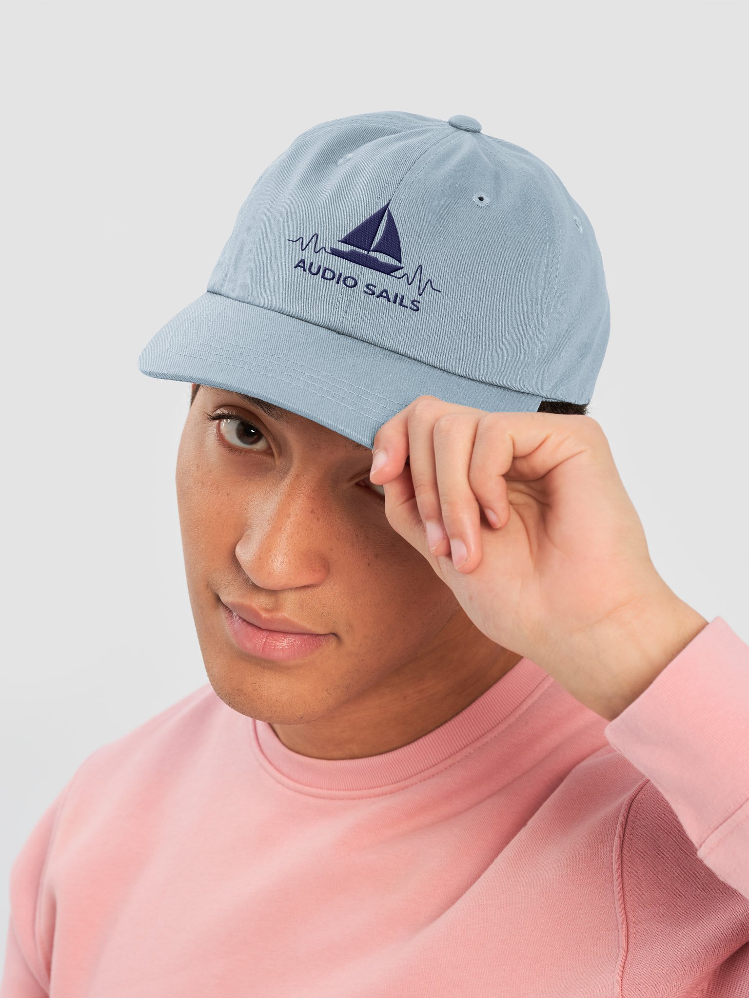 Audio Sails Signature Embroidered Cap | Periwinkle product image (5)