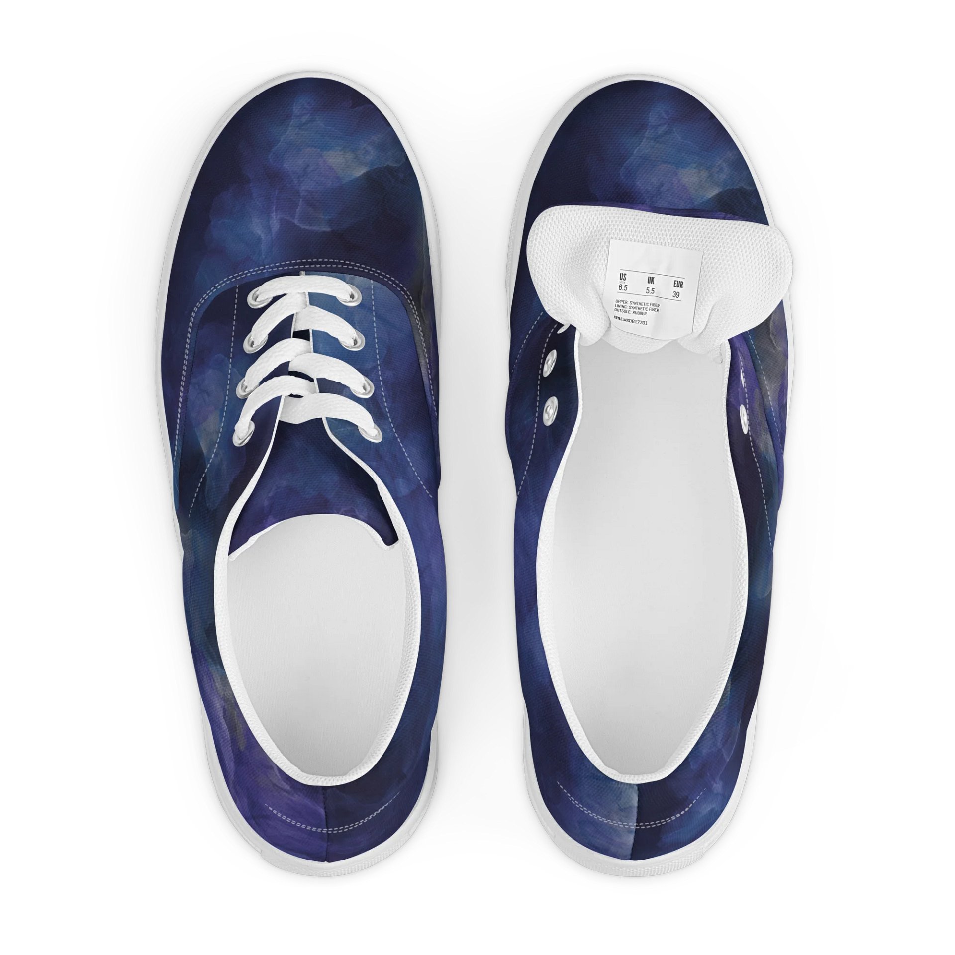 Marbled Sky Women's Canvas Shoes product image (6)