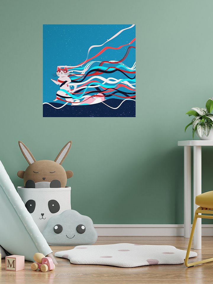 Space Traveller Art Print product image (6)