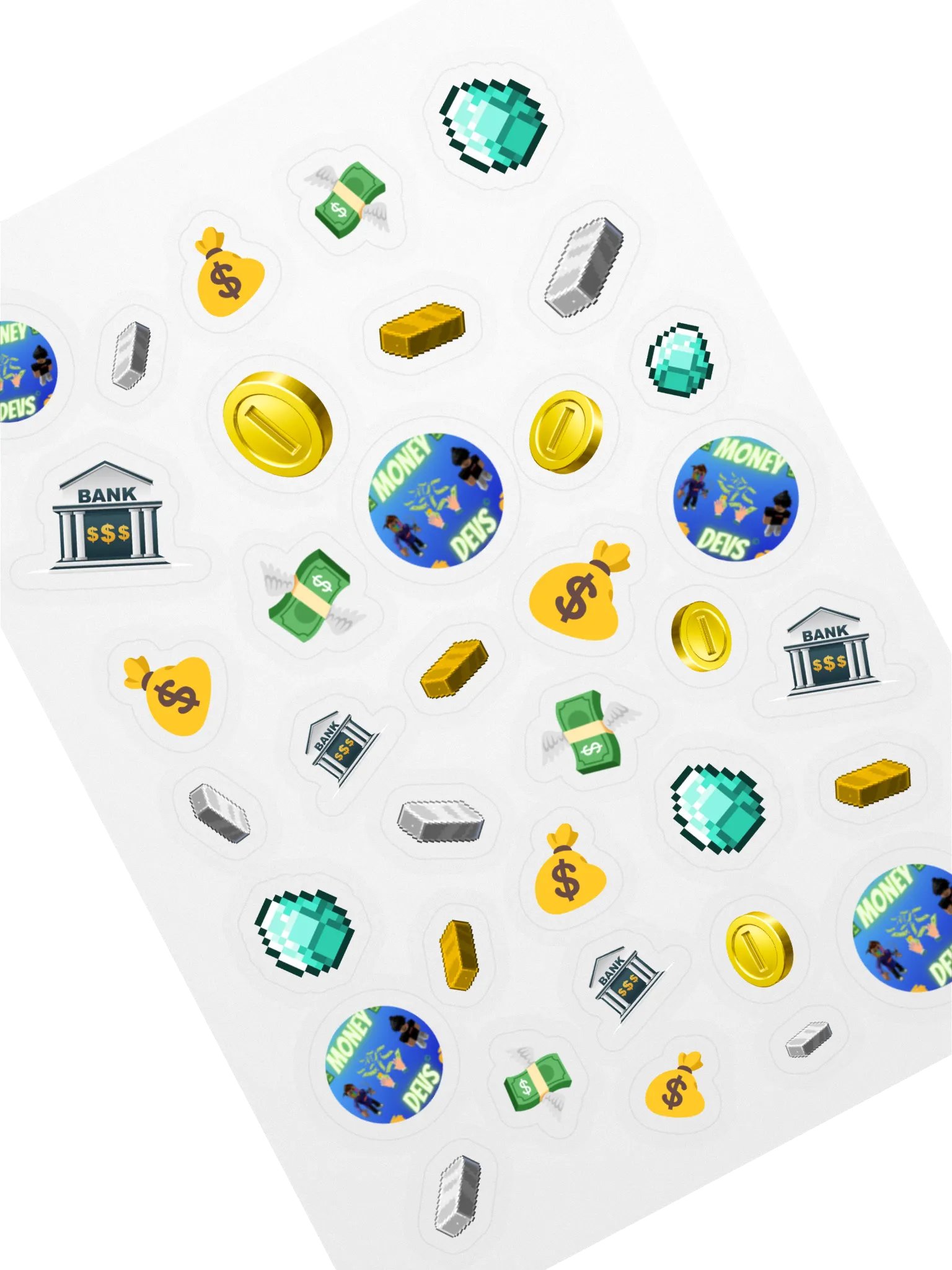 Wealthy Elements Sticker Sheet product image (1)