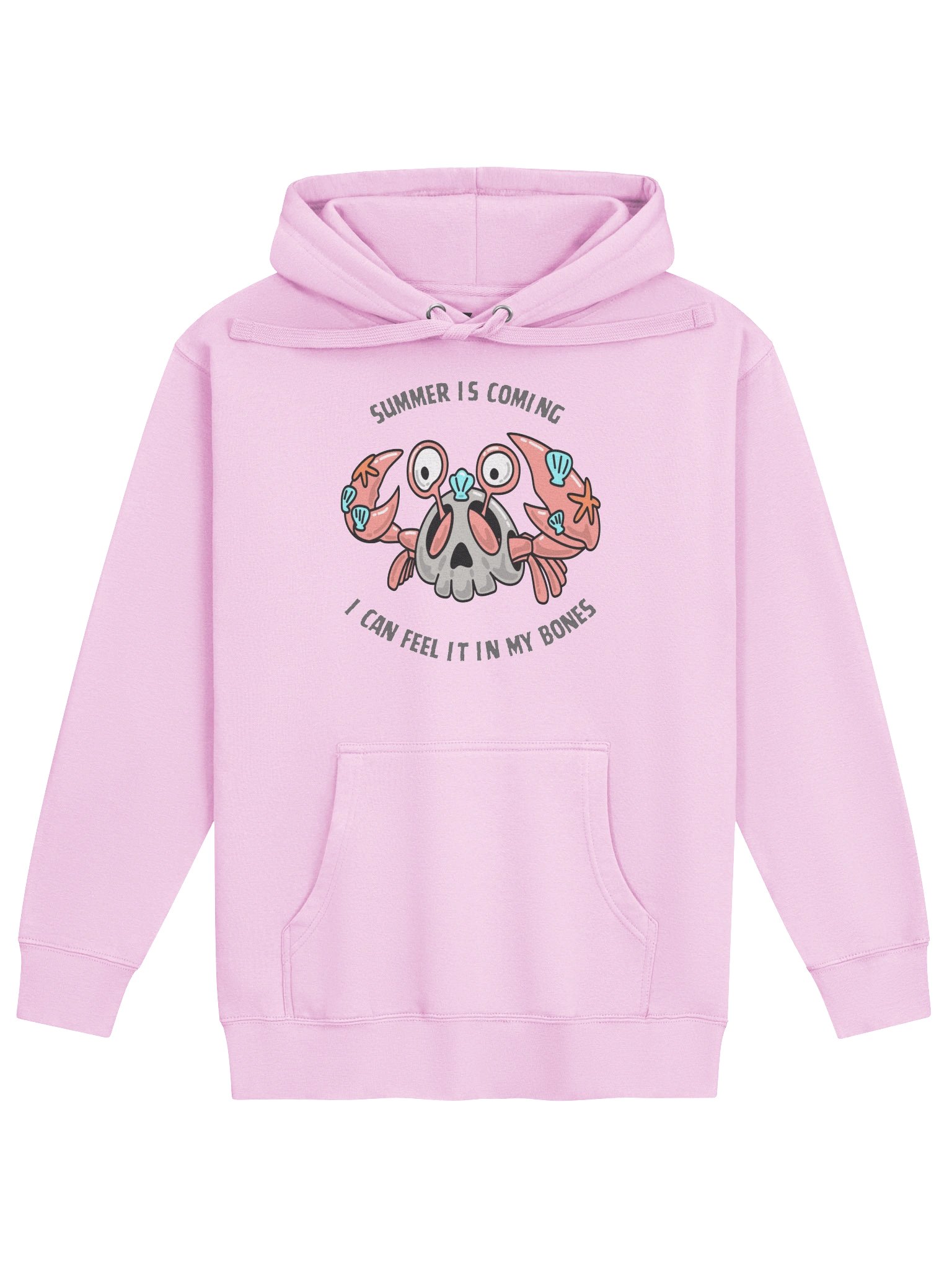 Summer Is Coming, I Can Feel It In My Bones — Skull Crab Hoodie product image (1)