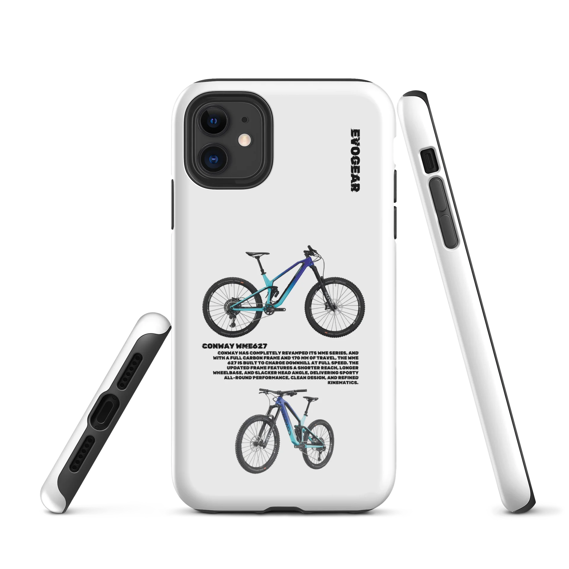 White Conway MWE627 iPhone Case product image (1)