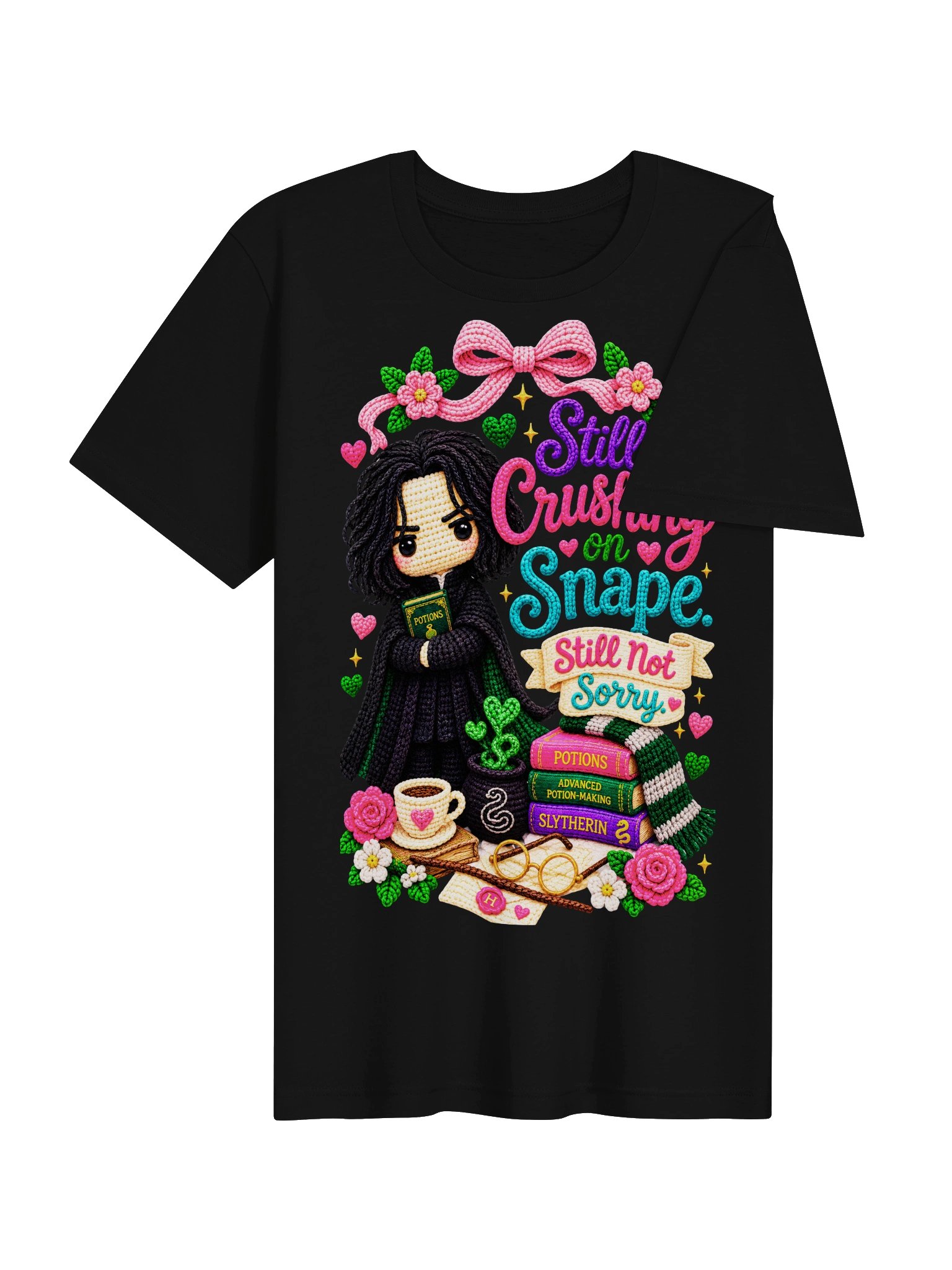 Still Crushing on Snape. Still Not Sorry. – Coquette-Inspired Women’s T-Shirt product image (37)