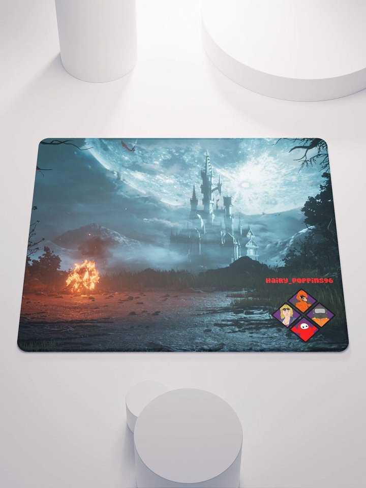 Moonlit Castle Gaming Mouse Pad product image (1)