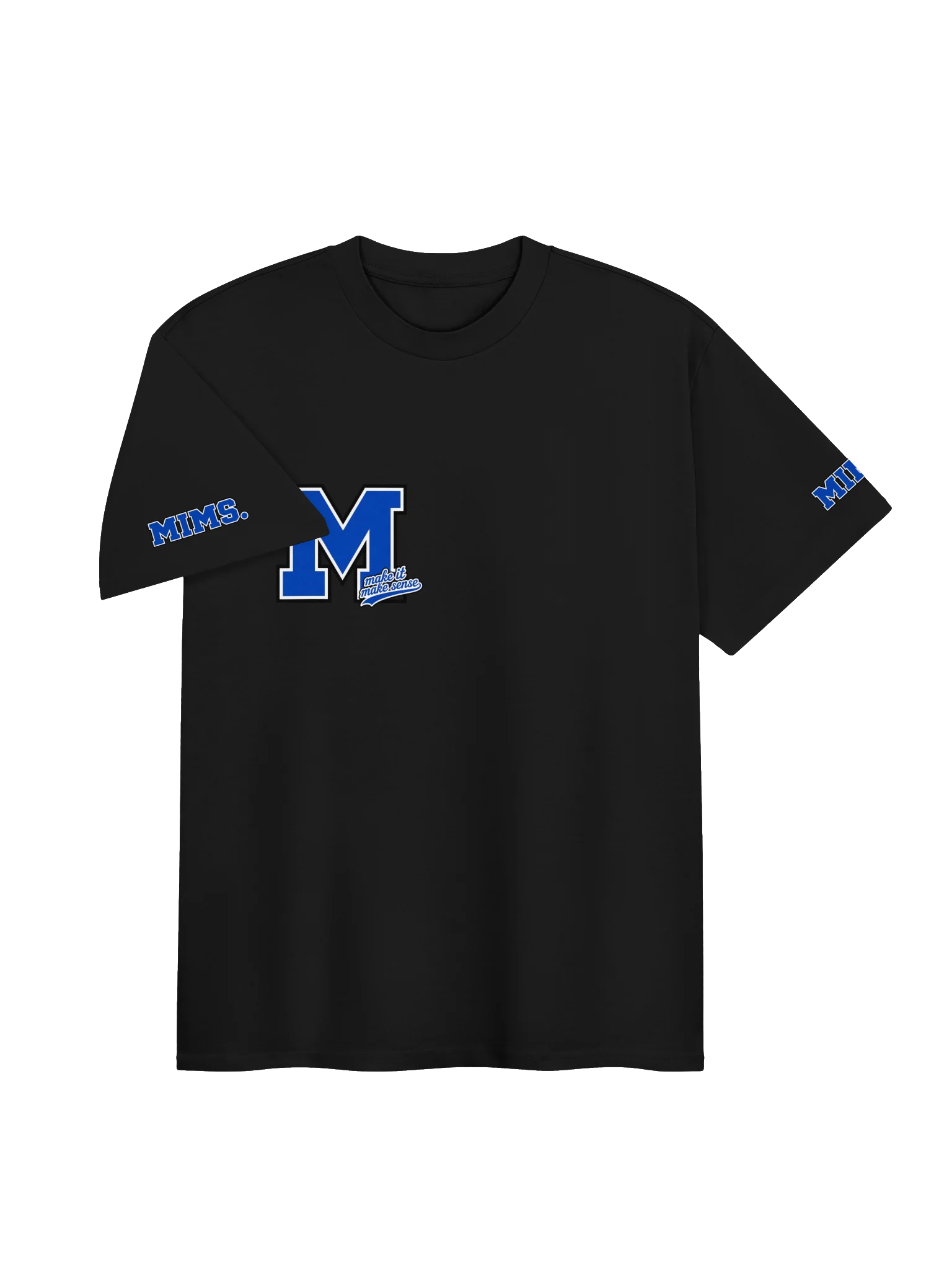Bold Blue M Graphic Tee product image (7)