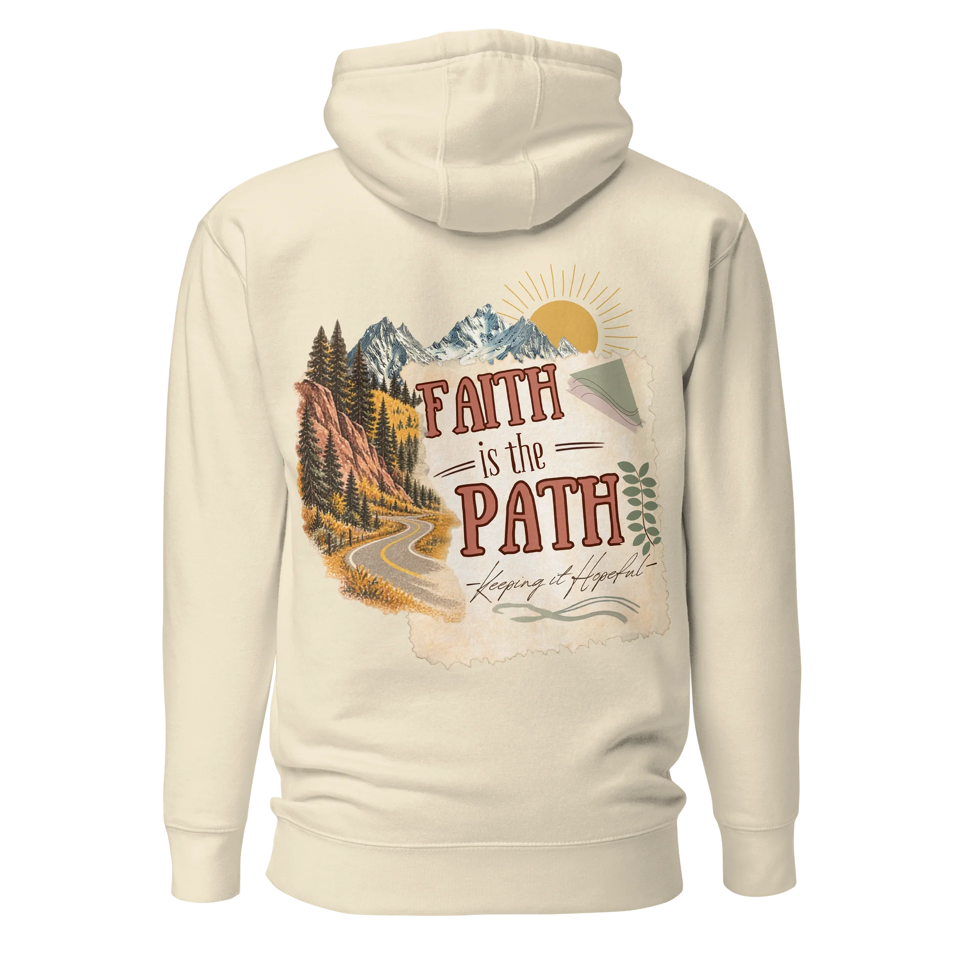 Faith Is the Path | Women’s Basic Hoodie product image (4)