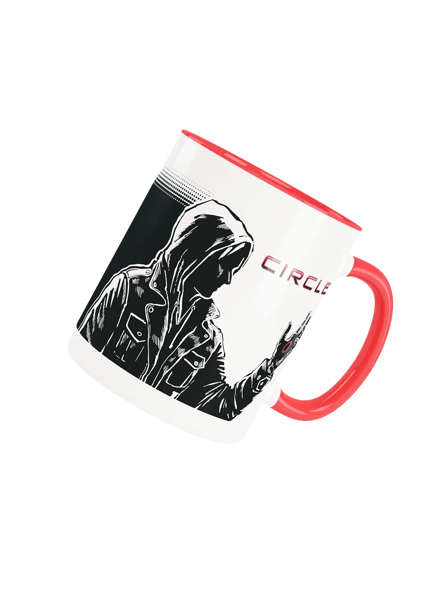 CIRCLE: "Cast Your Vote!" Red Coffee Mug product image (4)