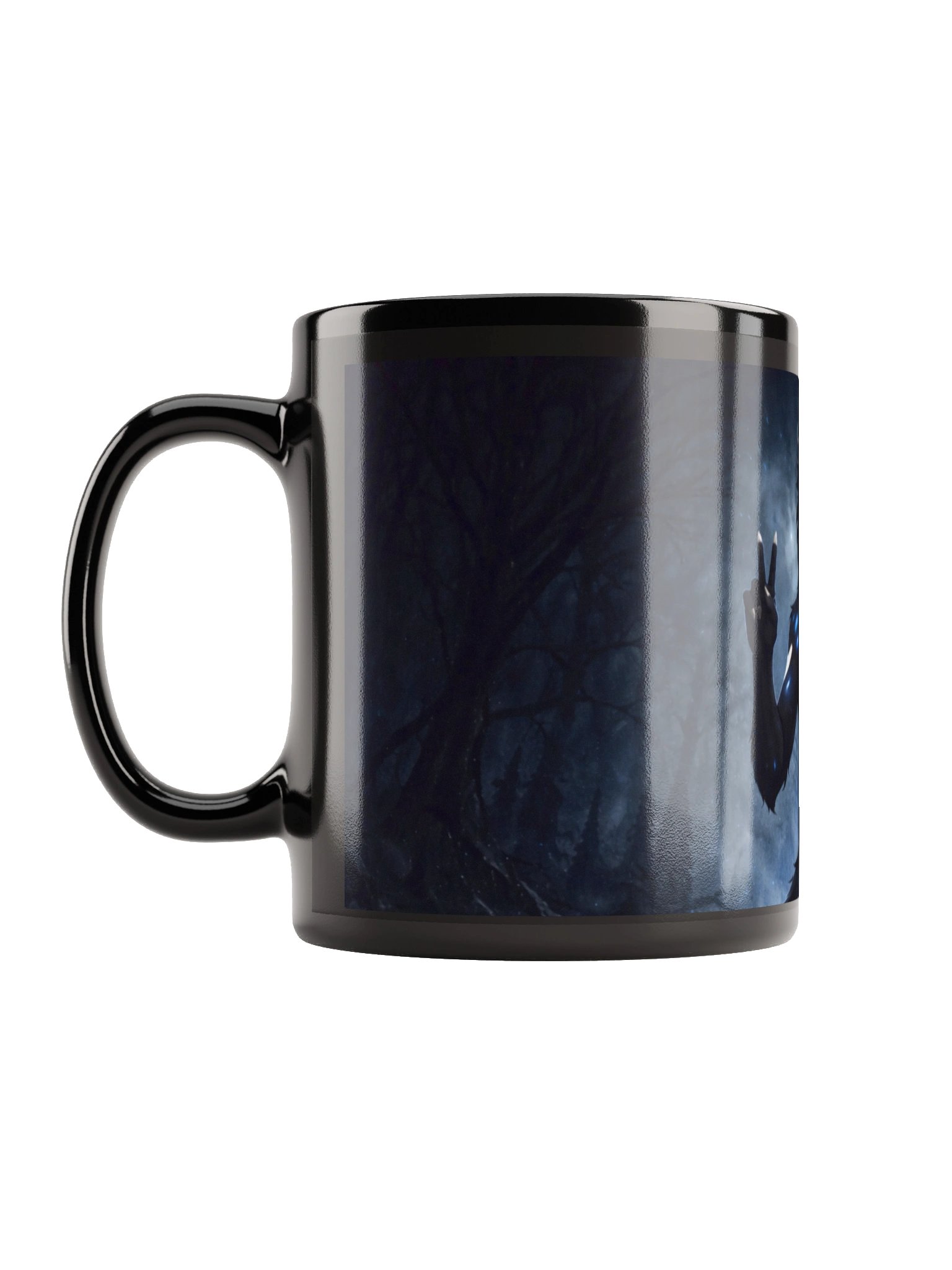 Grim Wolf Moonlight Forest Mug product image (2)