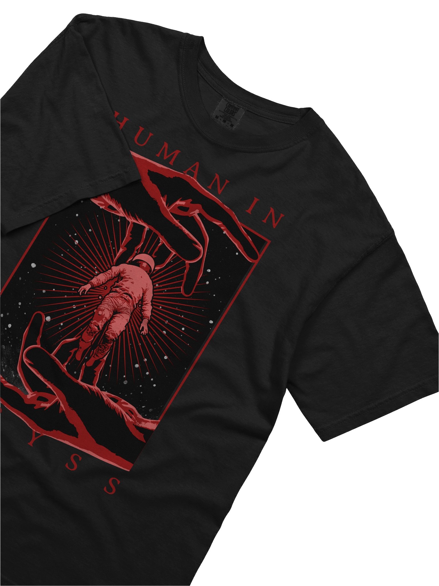 Human in Abyss Space Graphic Tee for Streetwear product image (5)