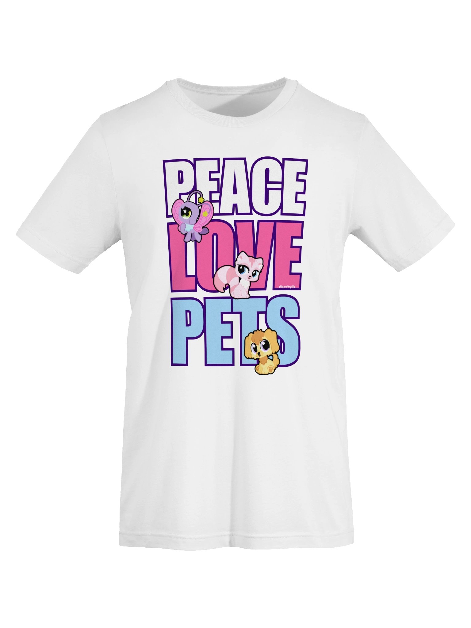 Peace Love Pets Tee (light) product image (25)