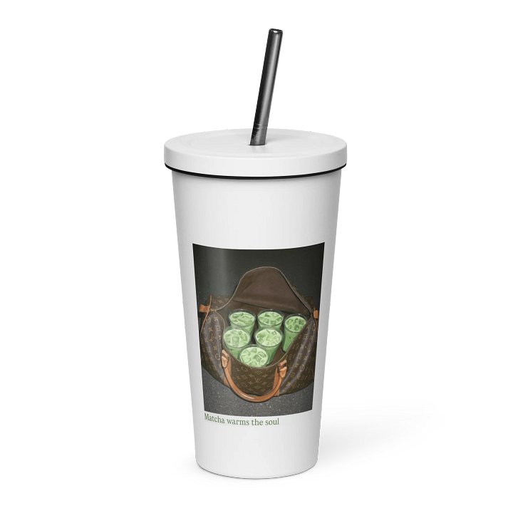 Matcha Time Insulated Tumbler product image (1)
